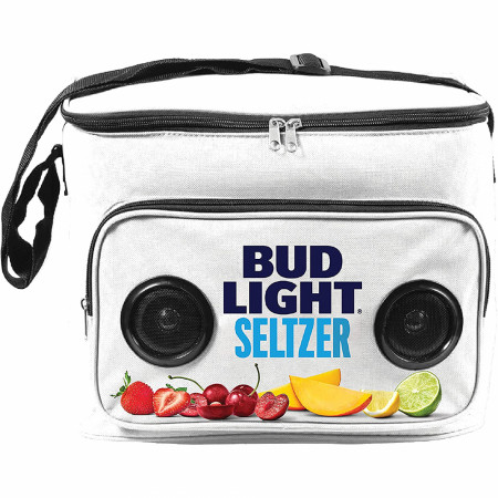 Bud Light Seltzer 24 Can Bluetooth Speaker Cooler Bag